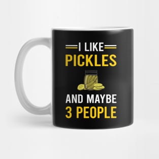 3 People Pickle Pickles Pickling Mug